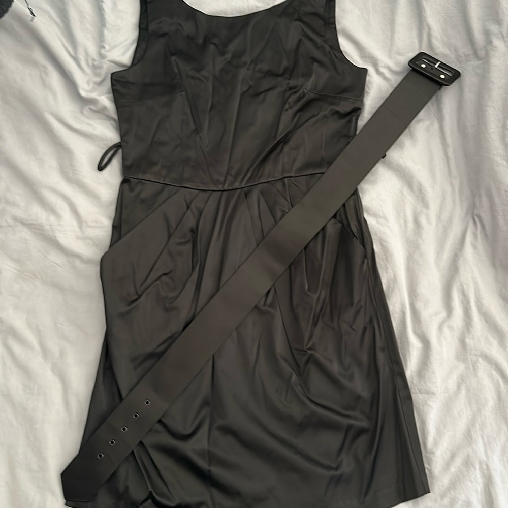 TeezeMe Satin Black Cocktail dress.